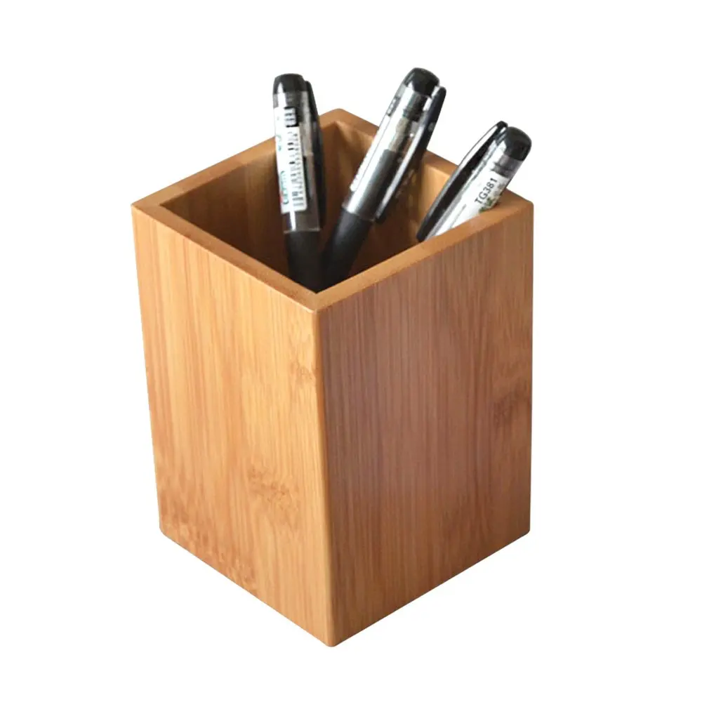 wood pencil organizer