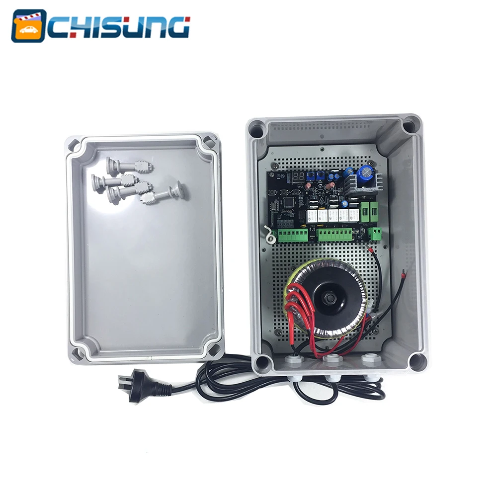 DC12/24V Automatic Swing Gate Opener Control Box with Control Board ...