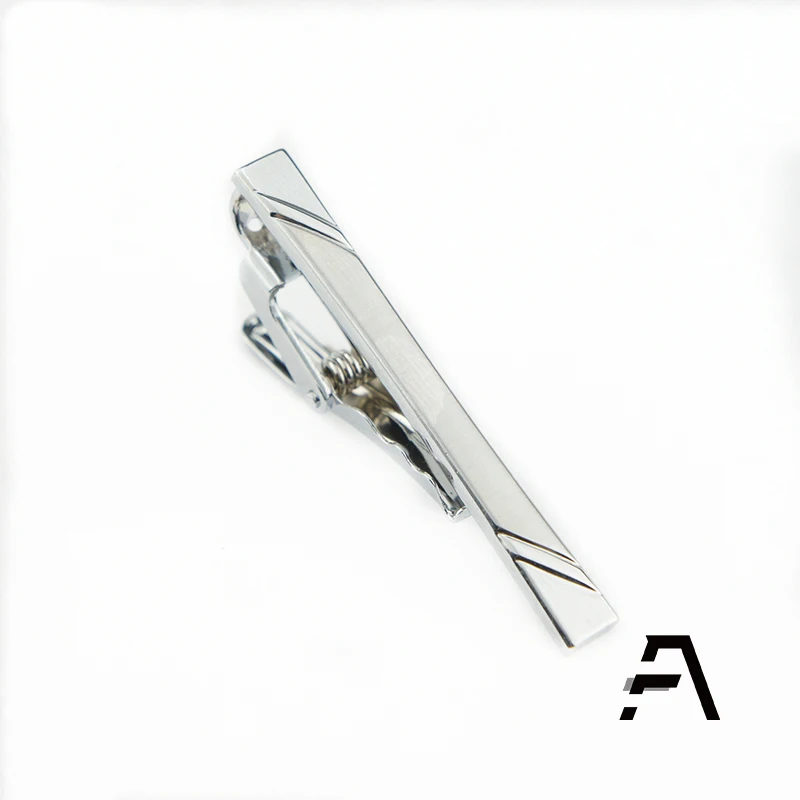 2 3 дюймовый Изысканный Классический зажим для галстука из нержавеющей стали