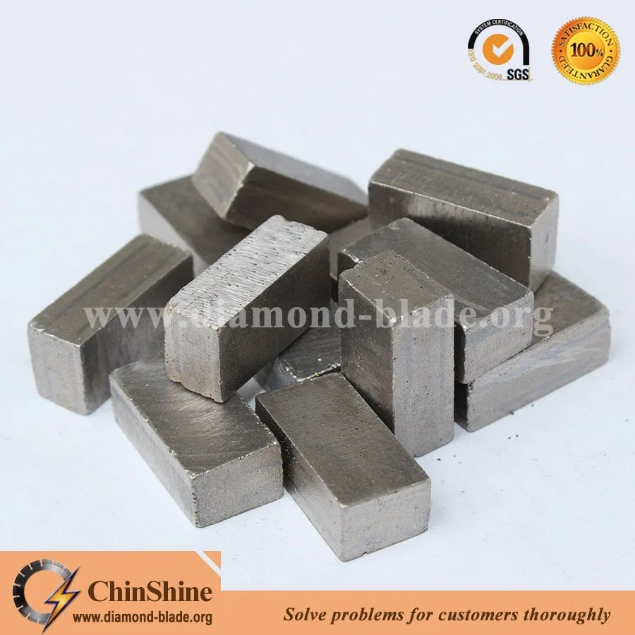 China Cobalt Diamond Stone Cutting Segment For Granite Marble Limestone ...