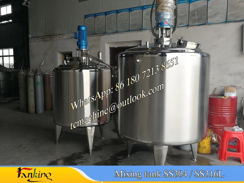 500L Электрический (пара) нагревательная партии резервуар для пастеризации молока