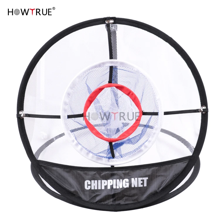 How True Backyard Practice Chipping Golf Net For Beginner Pop Up Golf Practice Net Adjustable