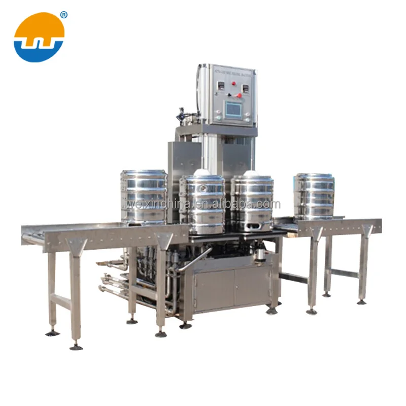 Небольшая автоматическая стиральная машина для пивных бочек