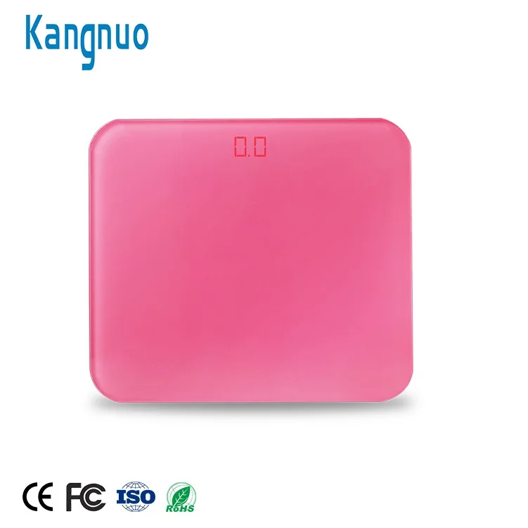 KANGNUO Private Label Step-On Function Technology Backlit Digital Weight Bathroom Scale