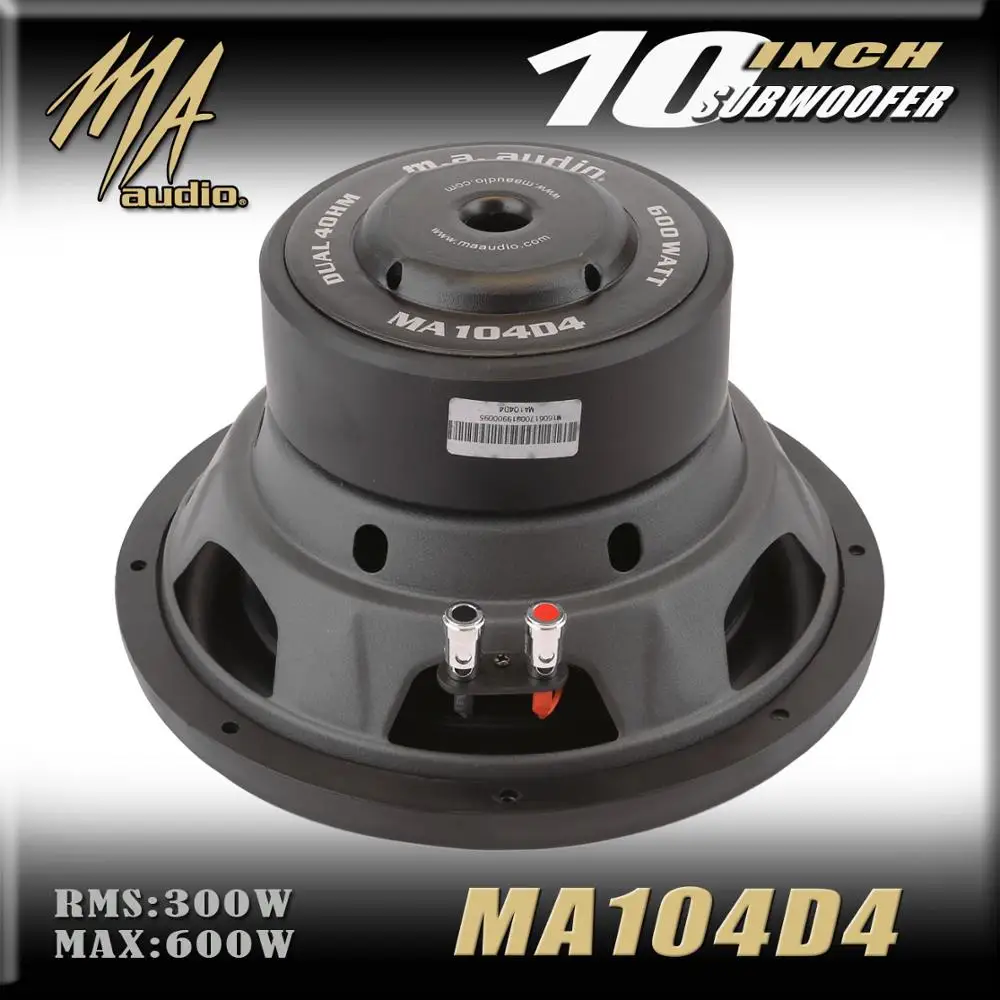 10 Inch Double Magnet Car Audio Subwoofer 12V SPL