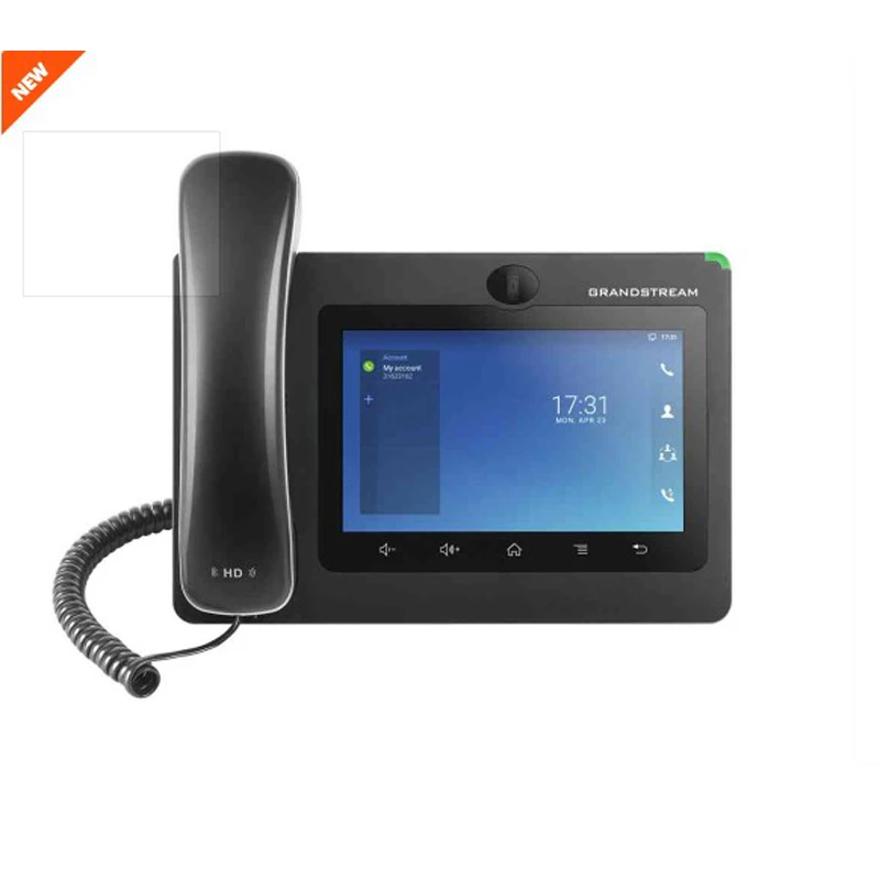 GrandstreamビデオIp電話GXV3370、TCP/IPデジタル7インチタッチ 