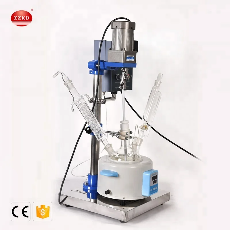 Pilot Scale Electric Heating Glass Reactor for Lab