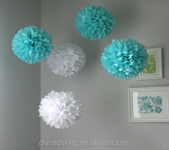 1Pc 30CM Paper Flower Ball Wedding Birthday Hanging Decoration