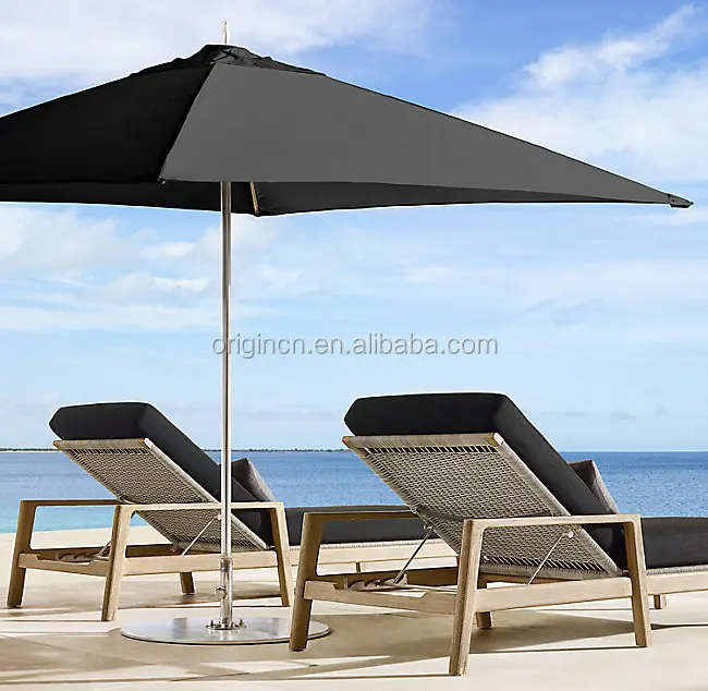 miami rattan garden sun lounger