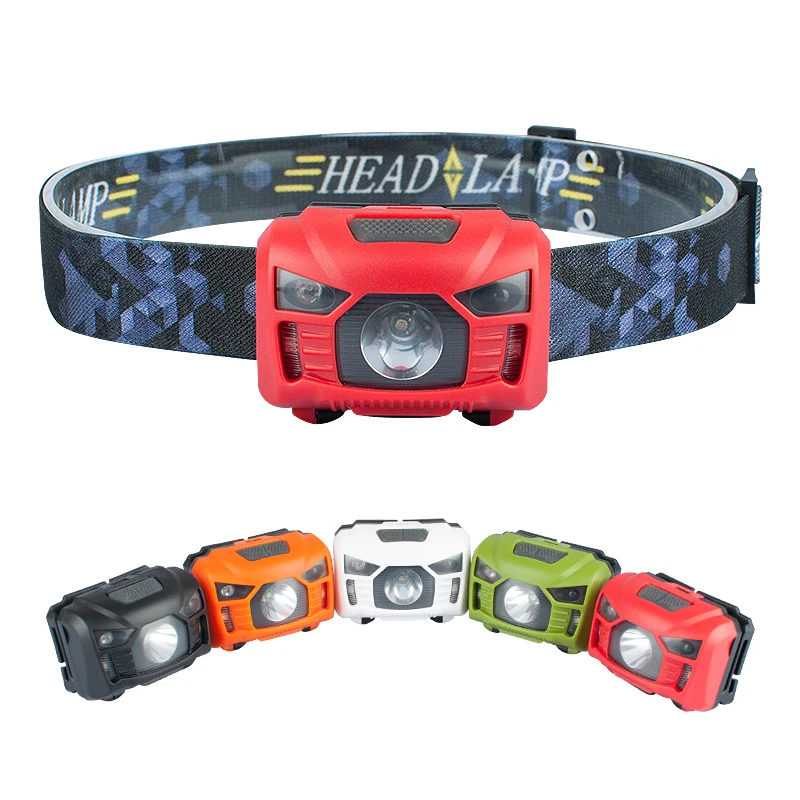 Регулируемый светодиодный налобный фонарь 100 люмен с Usb-зарядкой для