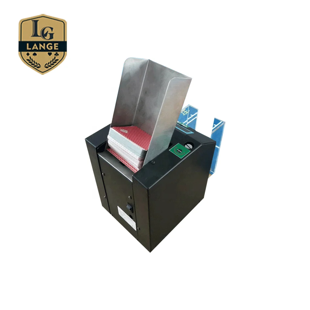 8 Decks Texas Poker Automatic Card Shuffling Machine for Counting Playing Cards