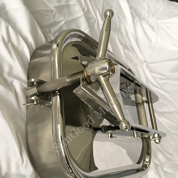 
 Небольшой квадратный люк SUS316/санитарная крышка люка/Люк из нержавеющей стали  