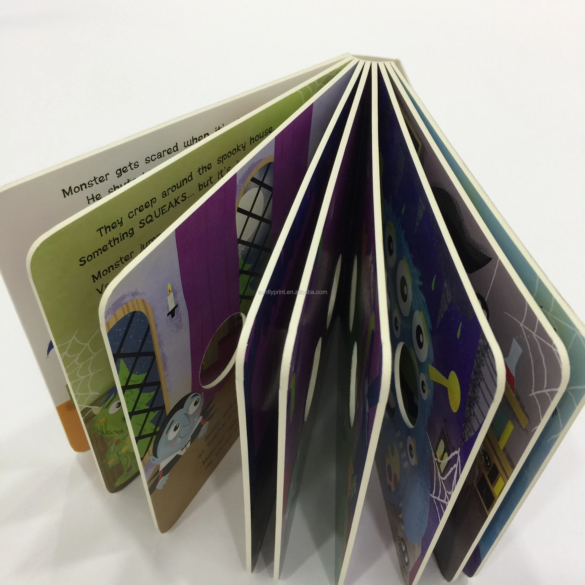 
Оптовая продажа, картонные детские книги с принтом на заказ 