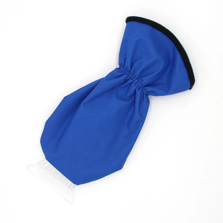 Рекламная пластиковая варежка для скребка льда