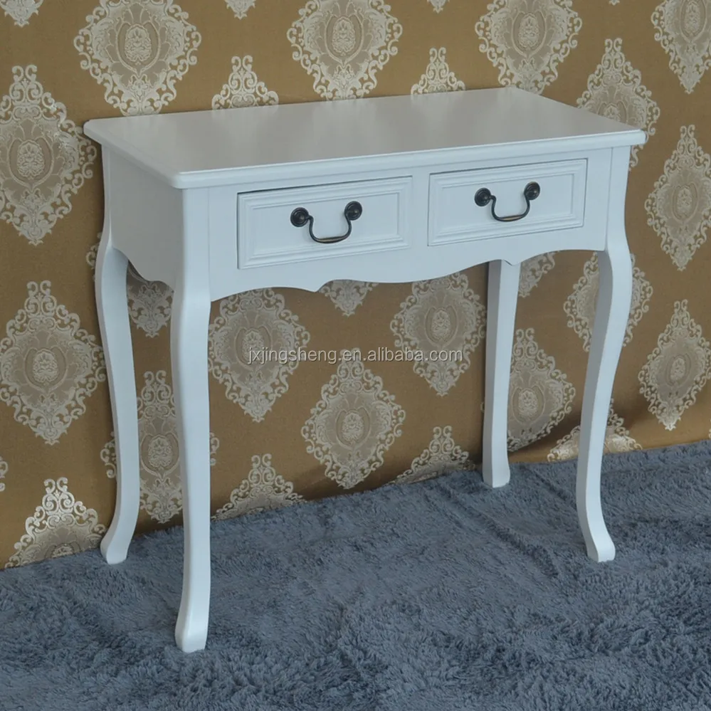 Shabby Chic Vintage Antique White Wood Carved Home Furniture 2 Drawer Console Table Buy Wood Carved Console Table 2 Drawer Console Table Antique White Console Table Furniture Product On Alibaba Com