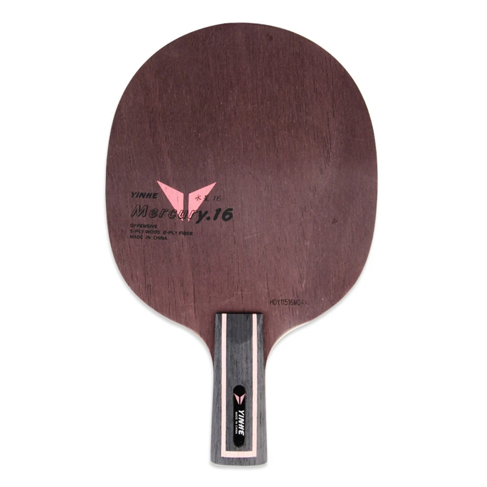 Yinhe Y16 углерода ракетка для настольного тенниса Ракетки 7 слой Быстрая атака дерева пинг понг