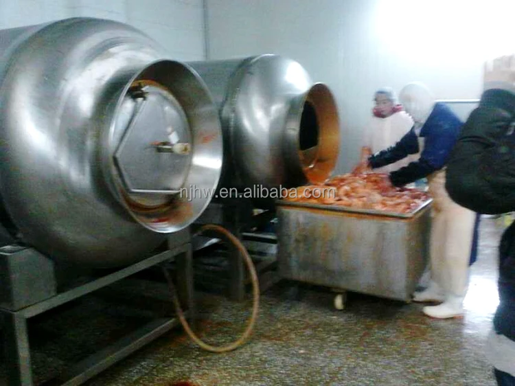 Вращающийся барабан из нержавеющей стали стакан для маринации мяса машина смешивания обрабатывающей