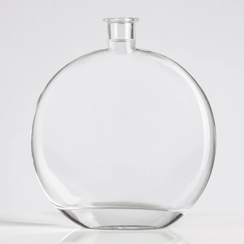 500ml 700ml 750ml Fancy Design Liquor Vodka Brandy Super Flint Glass Bottle
