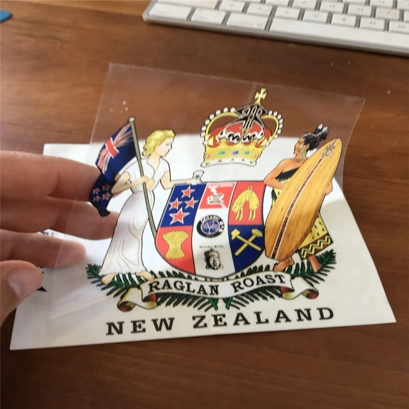 Self Adhesive Custom Printing 3d hologram clear sticker label