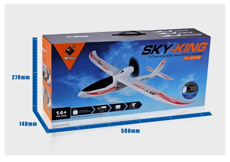 Wltoys-F959-RC-Airplane-Kits-Sky-King-3C