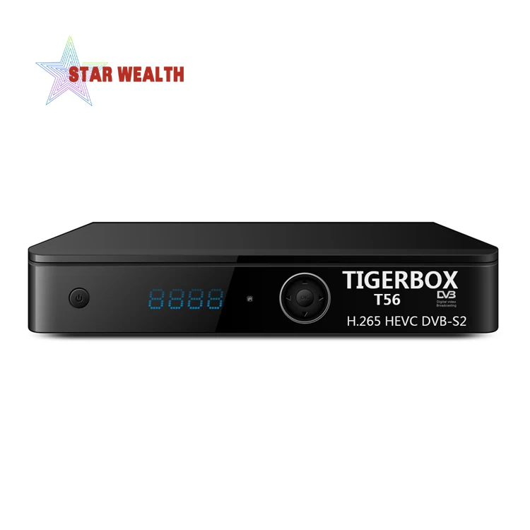 H 265 HEVC Dvb s2  iptv Satellite Receiver with Cccam Mgcamd
