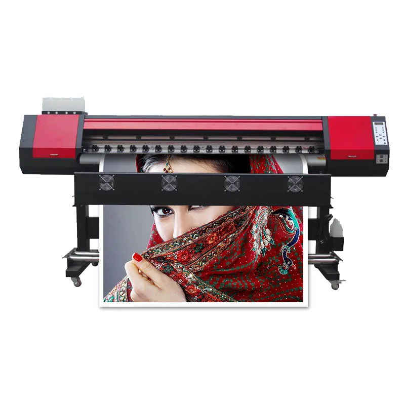 Professional 1.8M Plotter Machine Double 5113 / Dx5 / Xp600 Wedding Photo Printing Plotter