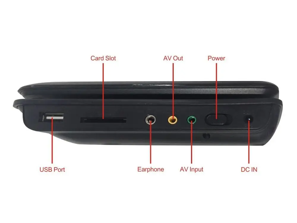 TNT STAR TNT-980 ポータブルDVDプレーヤー 9.8インチ TNT STAR TNT-138 13.8 Inch Portable DVD Player for Kids