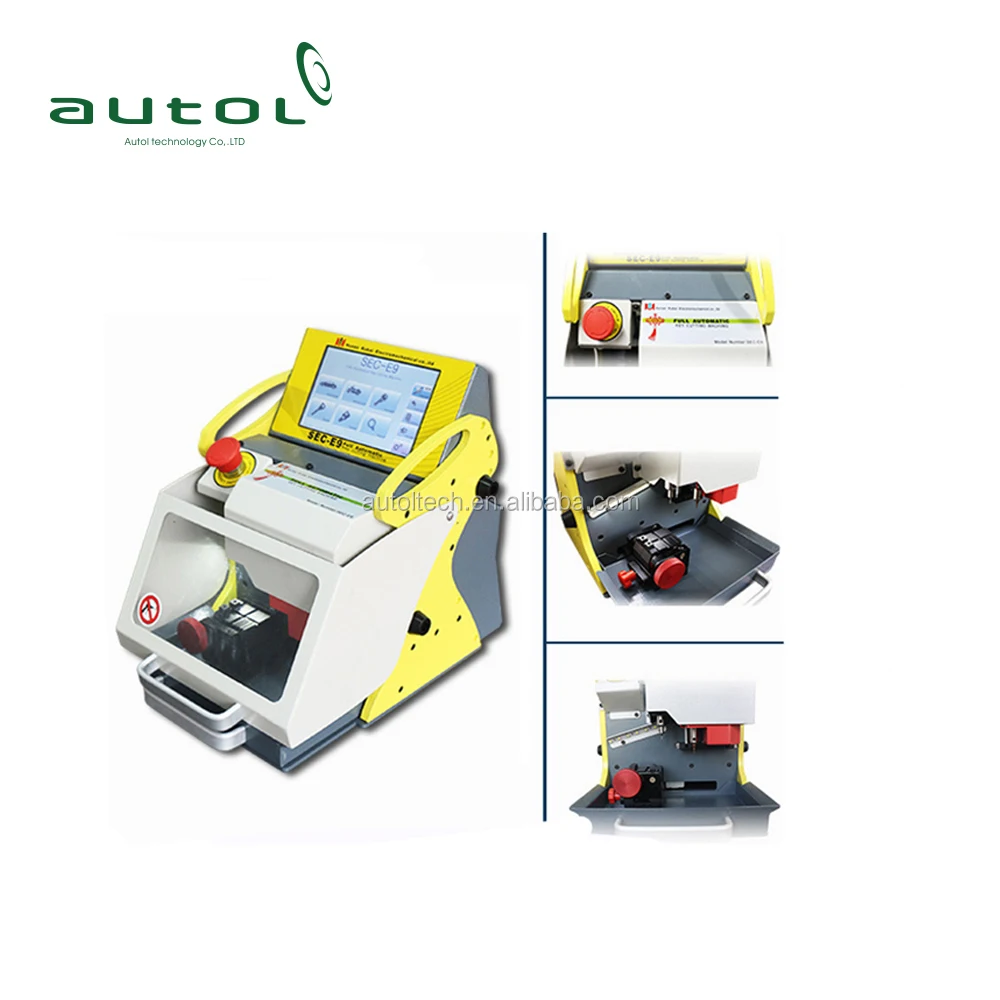 2022 BT Automatic SEC-E9z Auto Key Programmer Better Than Miracle A9 Silca Key Machine Sec-e9 Key Cutting Machine