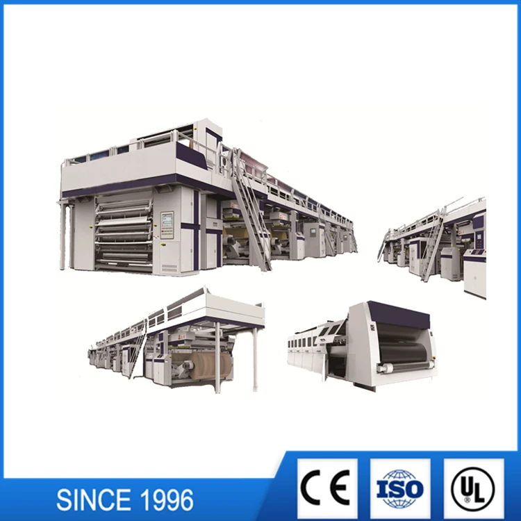 Automatic Corrugated Cardboard Production Line Carton Box Making Machine