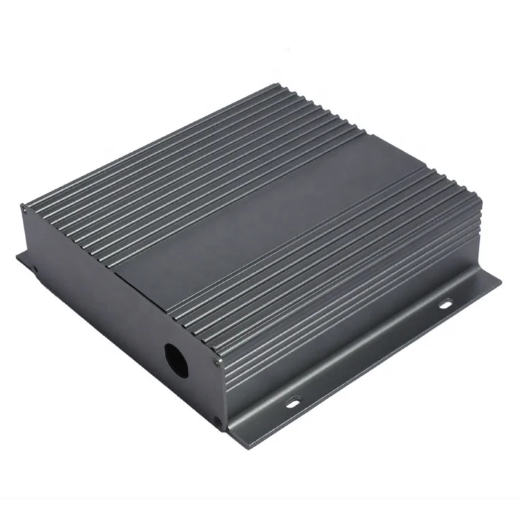 Aluminum Extrusion Enclosure Control Project Box for Cctv Video Recorder Mdvr Motor Speed Controller