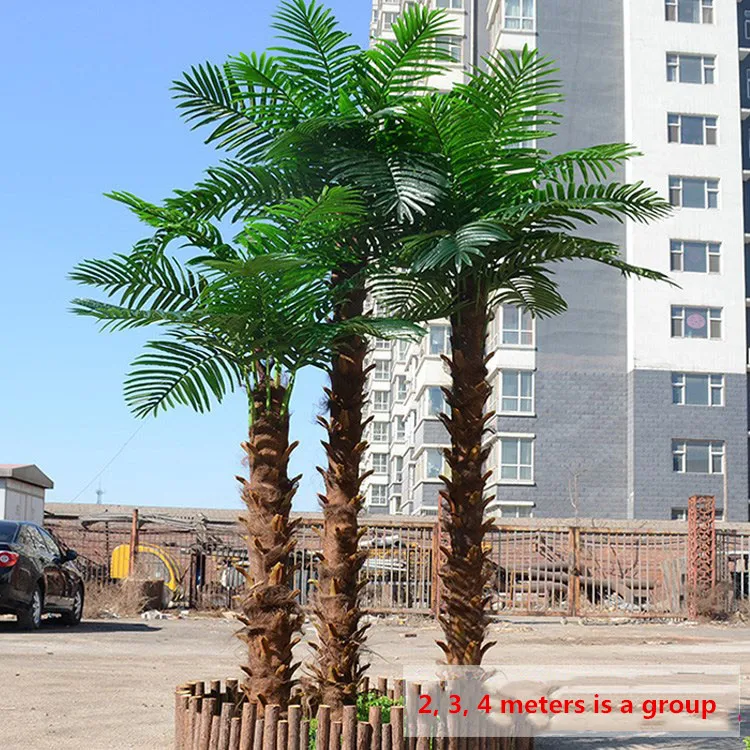 Large Outdoor Artificial Palm Tree Landscape Decorative