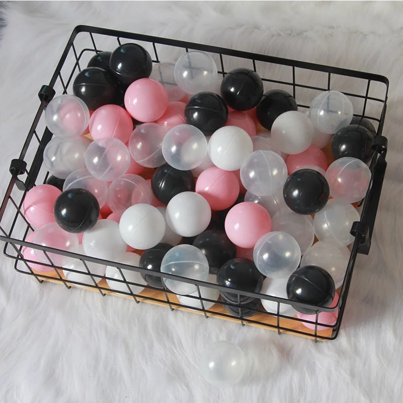 High Quality Bulk 55mm 6cm 60mm 7cm 70mm 8cm 80mm Cheap Plastic Ball  Pit Balls for Kids