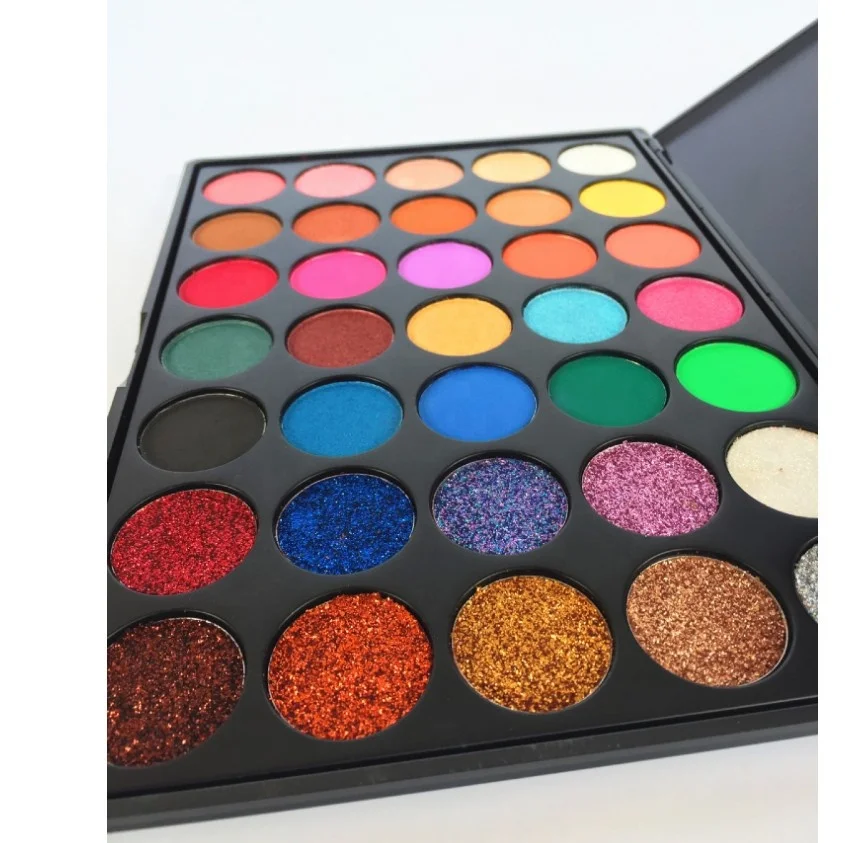 化粧品新着シマーマットアイシャドウパレットセットカスタマイズ