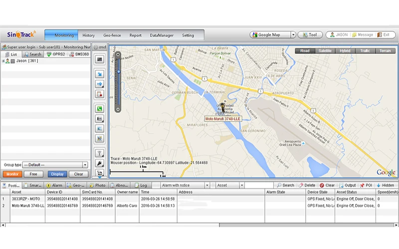 Fleet Management Software Gps Sms Gprs Car Alarm Vehicle Tracking System