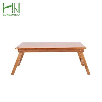 Anti-abrasive custom made bamboo dining table kang folding tea table