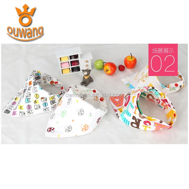 Многофункциональный треугольник детские слюни бандана нагрудники органического хлопка