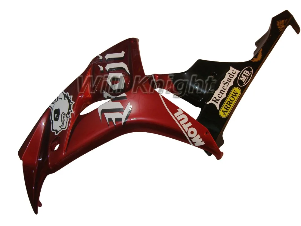 
 Инжекционный комплект обтекателей для Honda CBR1000RR CBR 1000RR 2006 2007 темно-красный выпуск 155  