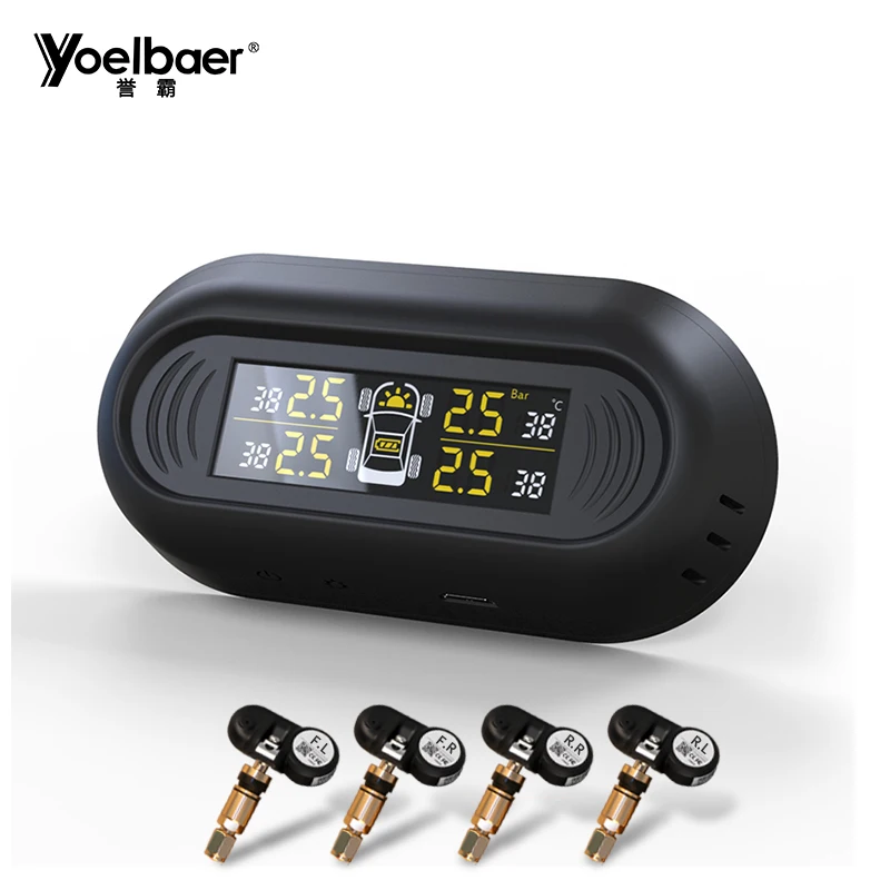 Заводская цена солнечной энергии TPMS с внутренние датчики давления в шинах системы мониторинга