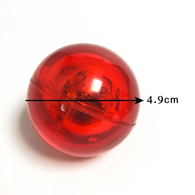 
Детская игрушка, 60 мм, Высококачественная резиновая подсветка, светодиодный мигающий похлопывающий шар со светодиодными лампами 