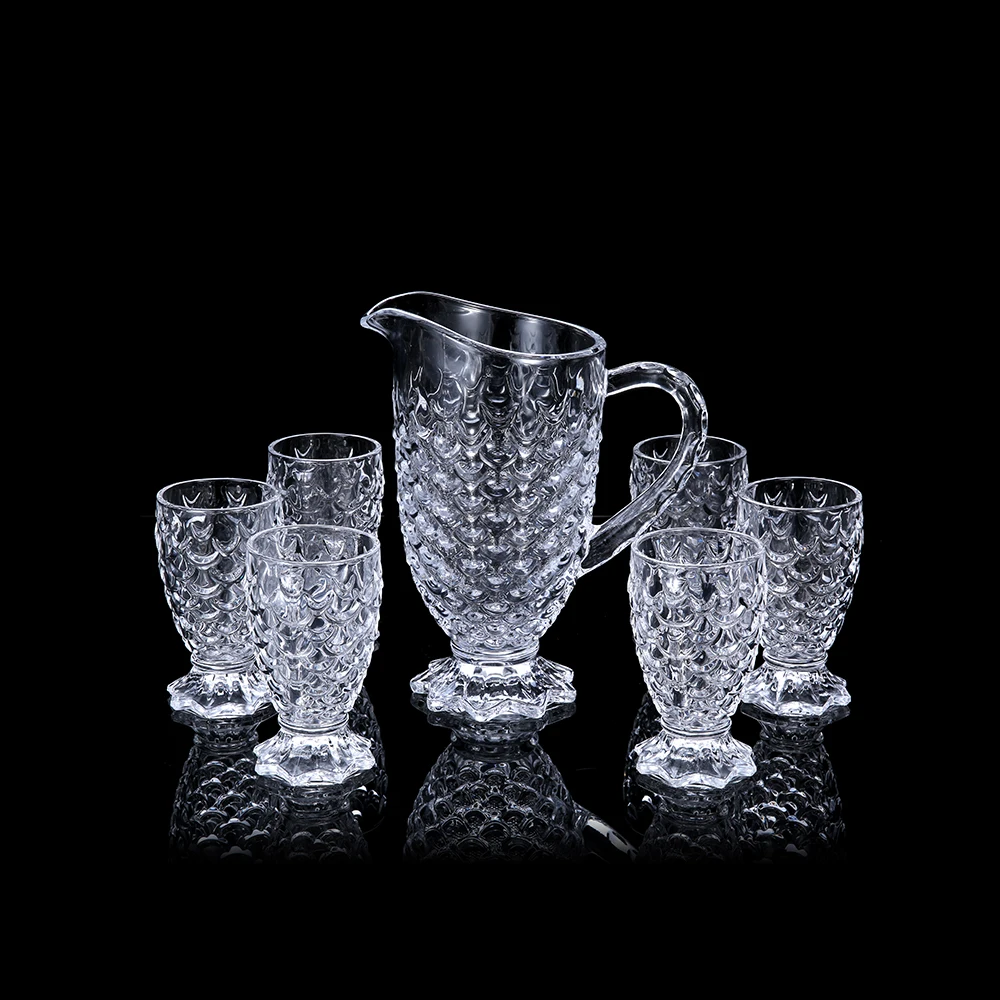 hot selling mini glass pitcher cup