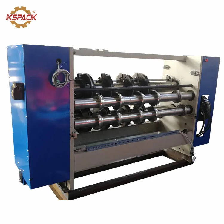 Manual Feeder Type Small Box Making Rotary Slotter Machine Carton