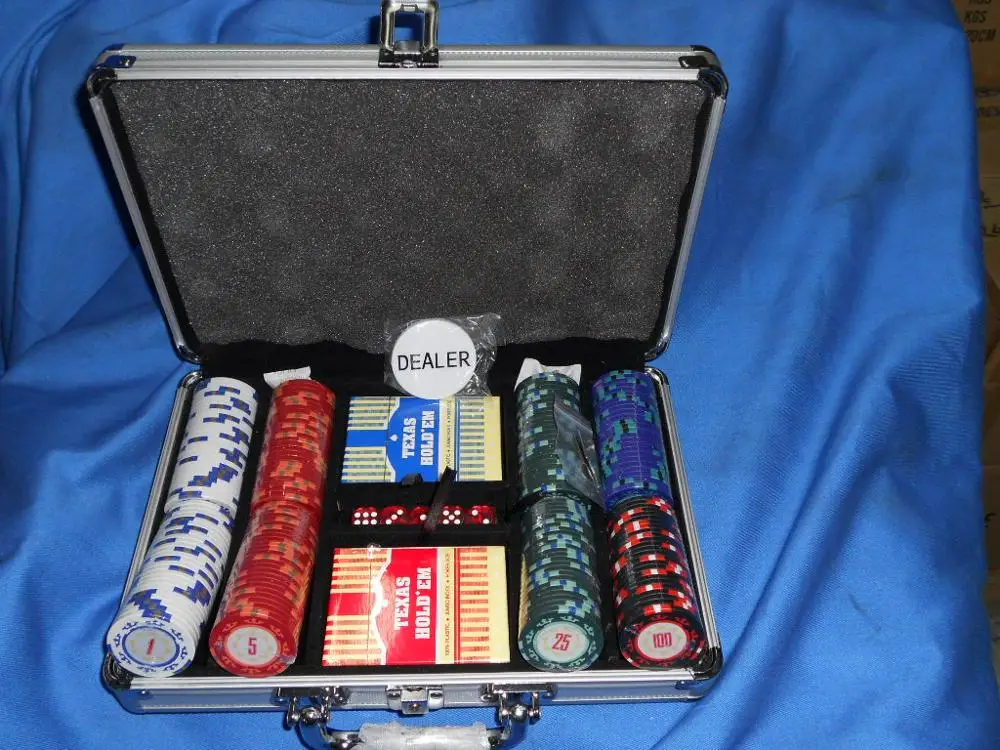 Покерный набор для казино, 500 шт., профессиональный покерный набор