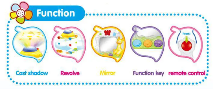 
 Милые животные 2 в 1 музыкальный мобильный детский сон  