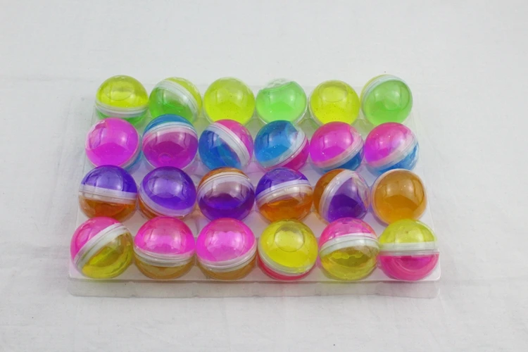 Идея для новых продуктов Обучающие игрушки 3 2 см Сферический двухцветный кристаллический слизь в