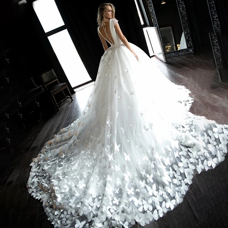 Shop Our 2023 Fabulous Butterfly Wedding Dresses Collection