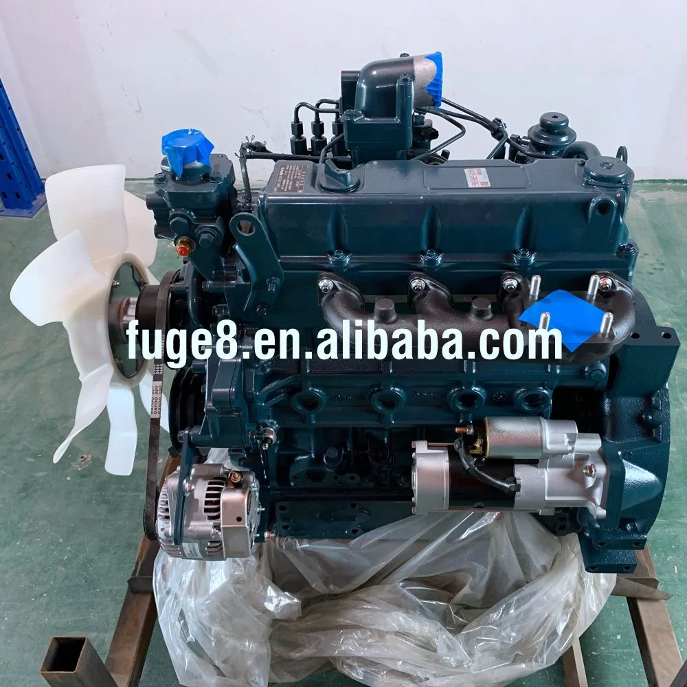 V3300 V3300-DI-ES02 Engine Assembly 1G376-18000 2200RPM for Kubota Engine 2