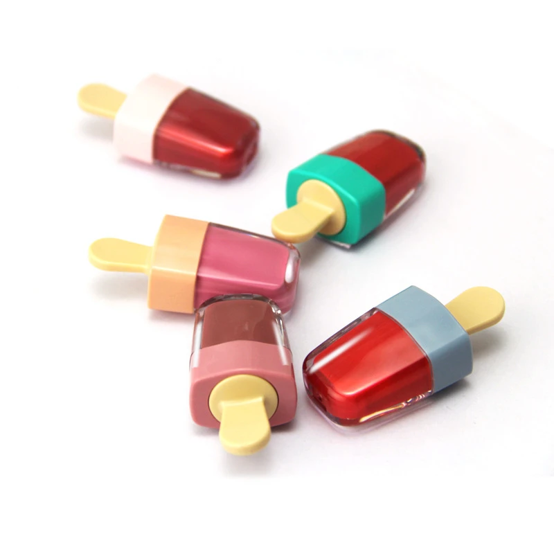 
Модный Новый блеск для губ, ТИНТ, увлажняющий блеск для губ ice-lolly, детская розовая водостойкая жидкая помада, Косметика для макияжа, оптовый продавец 