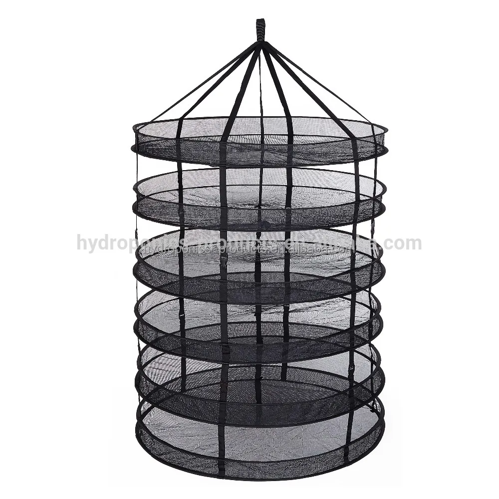6 Tiers Hanging Dryer Rack,Hanging Dry Net,Mesh Hanging Herb Drying Net