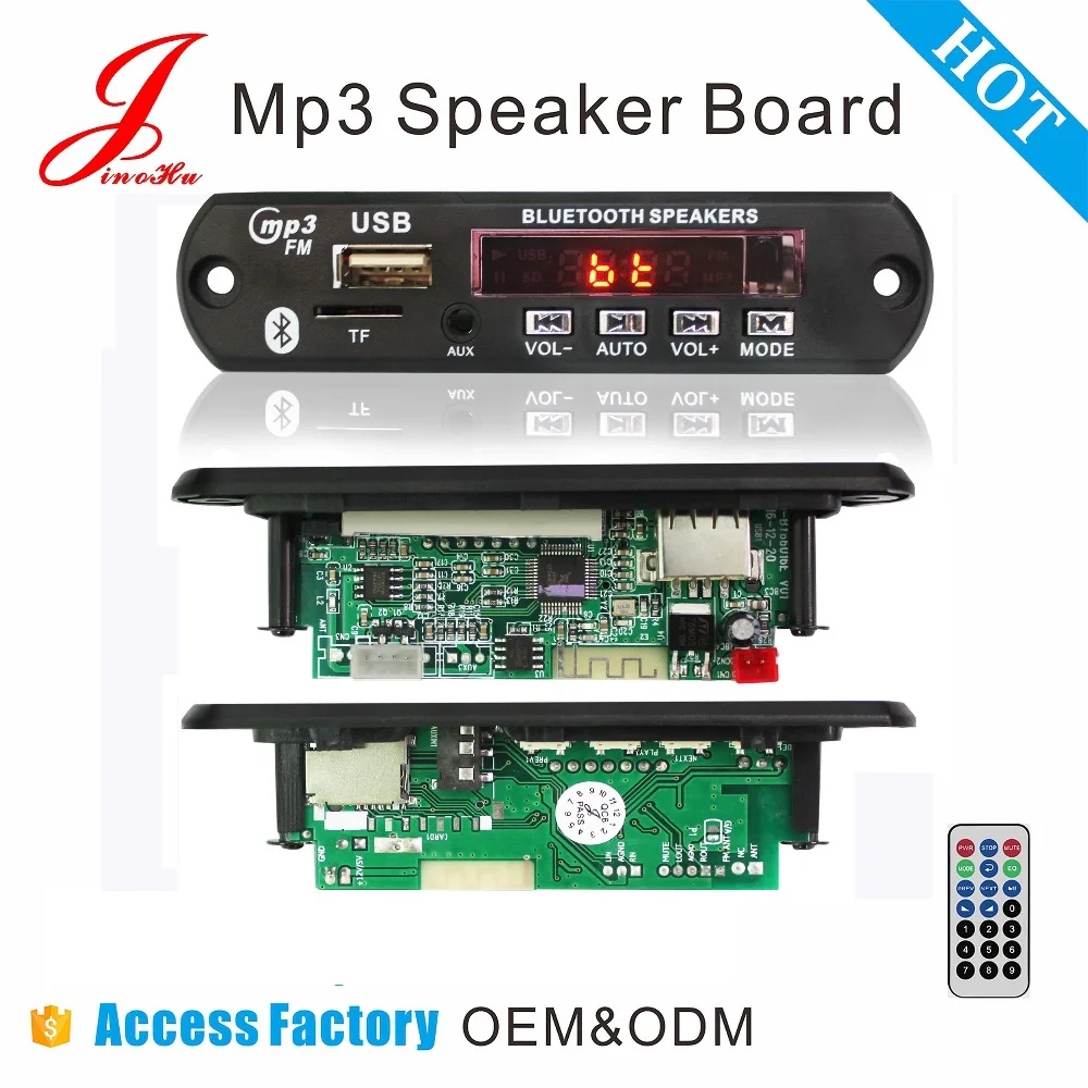 Лидер продаж FM MP3 плеер Bluetooth модуль с динамик