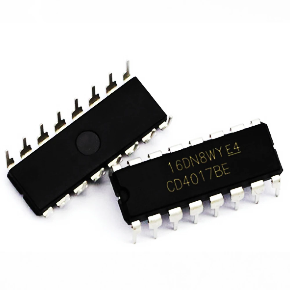 20Pcs CD4017 CD4017BE 4017 DIP-16 Decade Zähler Divider AIP 20Pcs CD4017 CD4017BE 4017 DIP-16 Decade Zähler Divider AIP